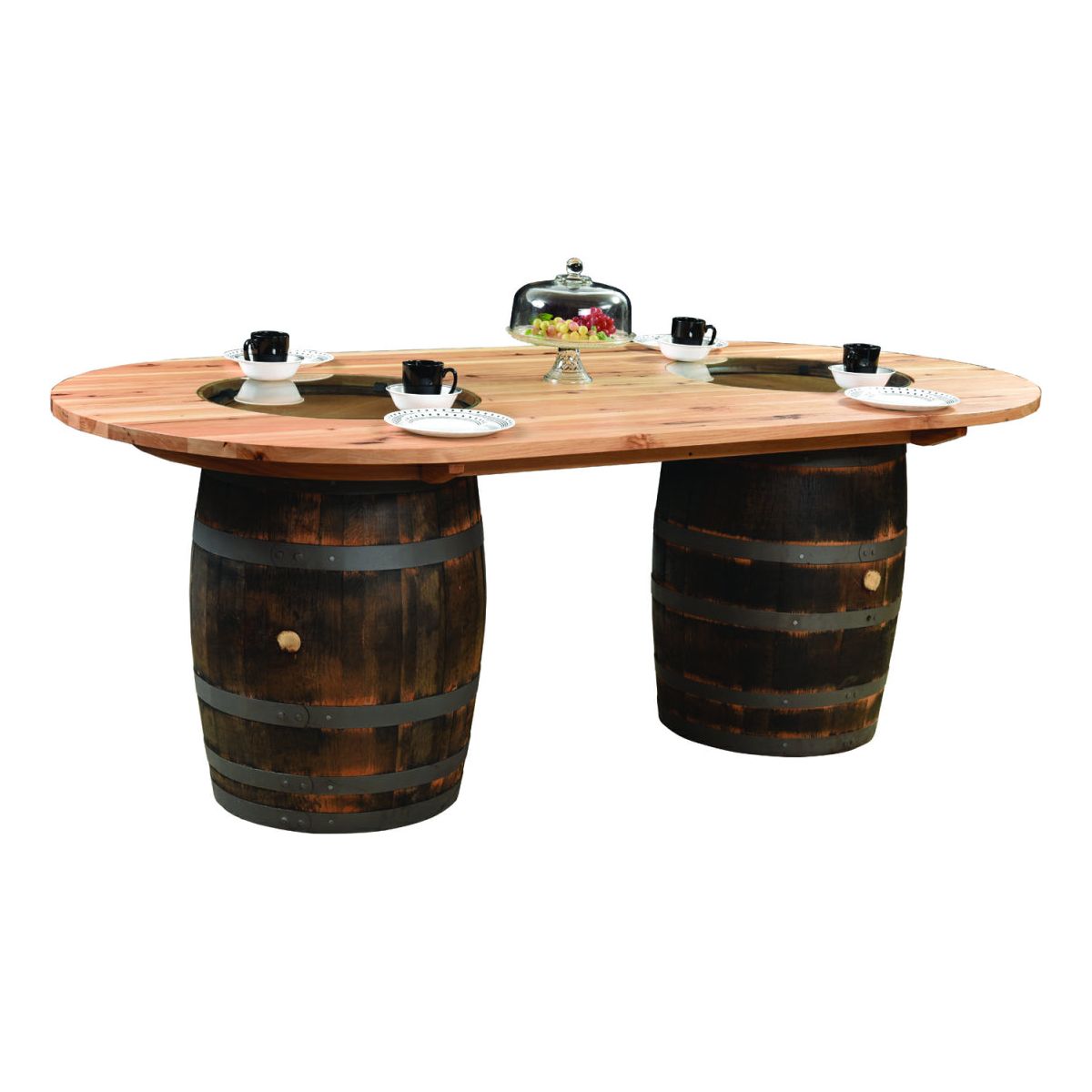 Double Barrel Table