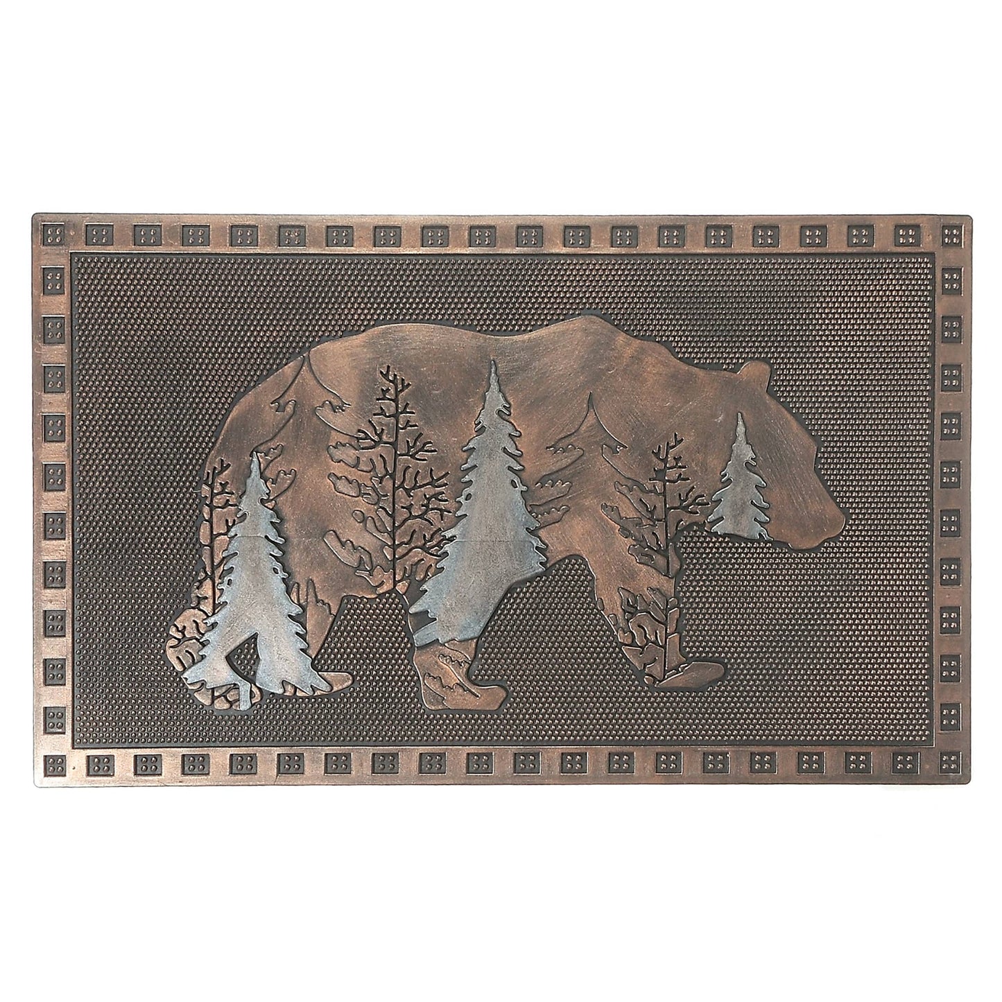 Rubber Mat Evergreen Bear