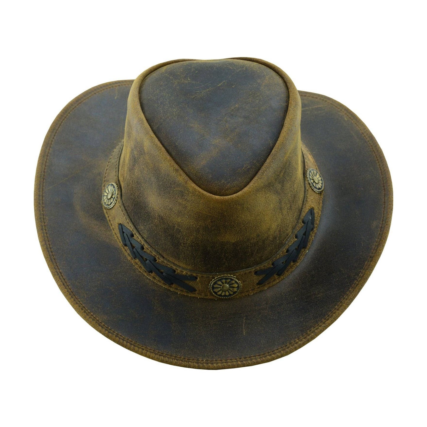 Sahara Leather Hats Western Style for Men and Women shapeabl