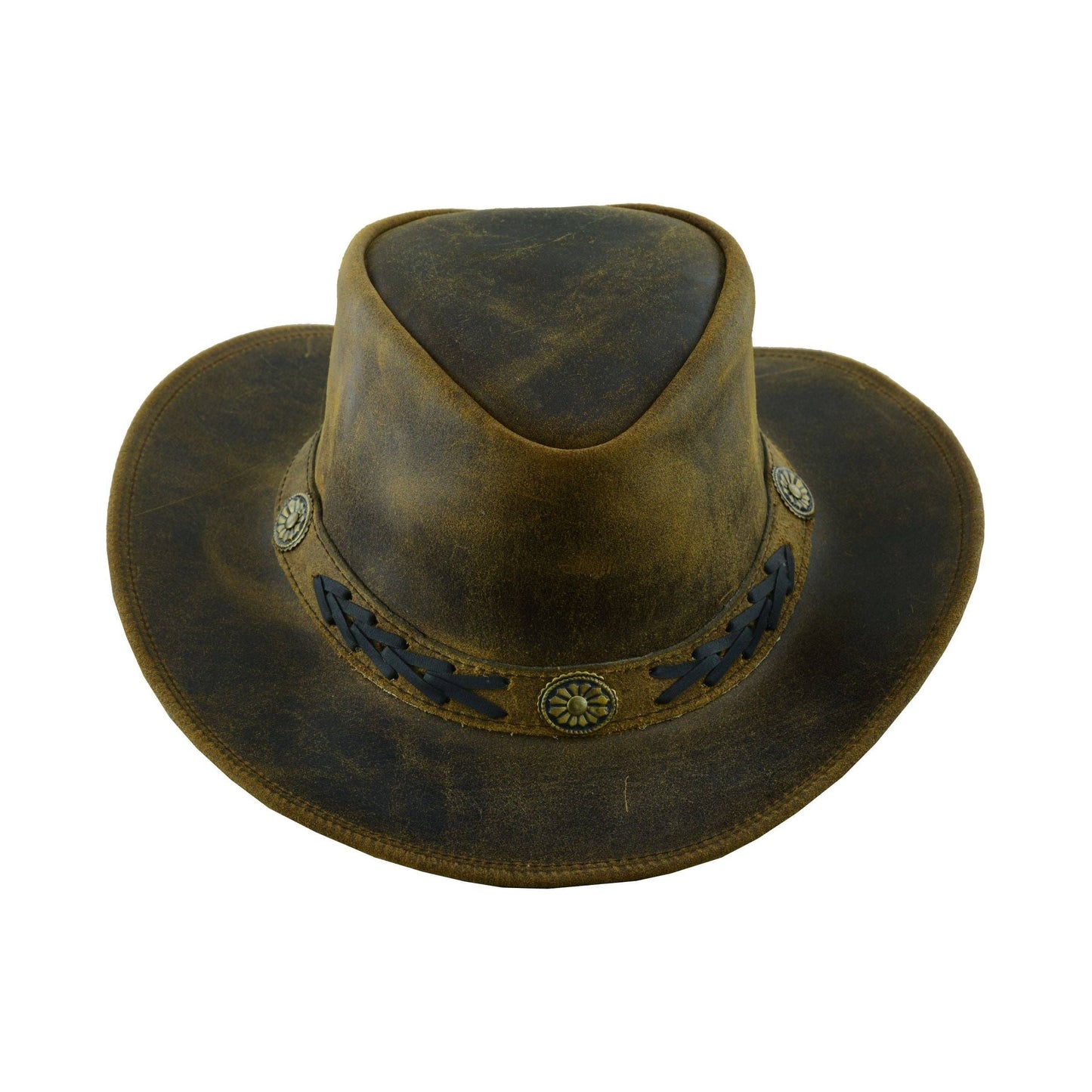 Sahara Leather Hats Western Style for Men and Women shapeabl