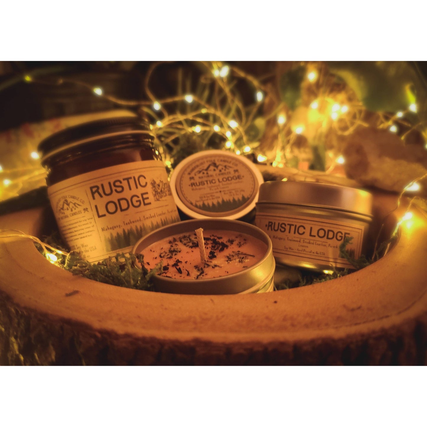 Rustic Lodge - USA MADE - Soy Wax Candles