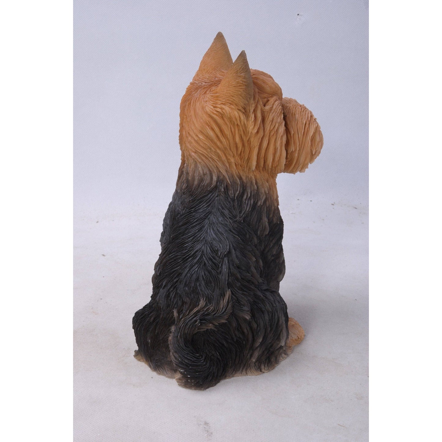 Sitting Yorkshire Terrier Statue