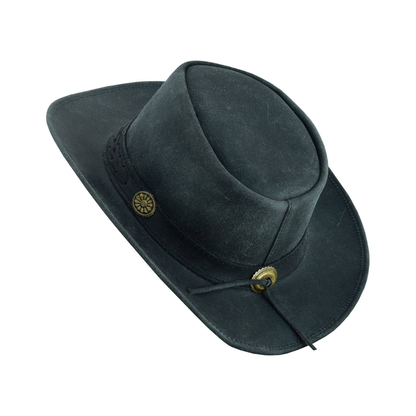 Sahara Leather Hats Western Style for Men and Women shapeabl