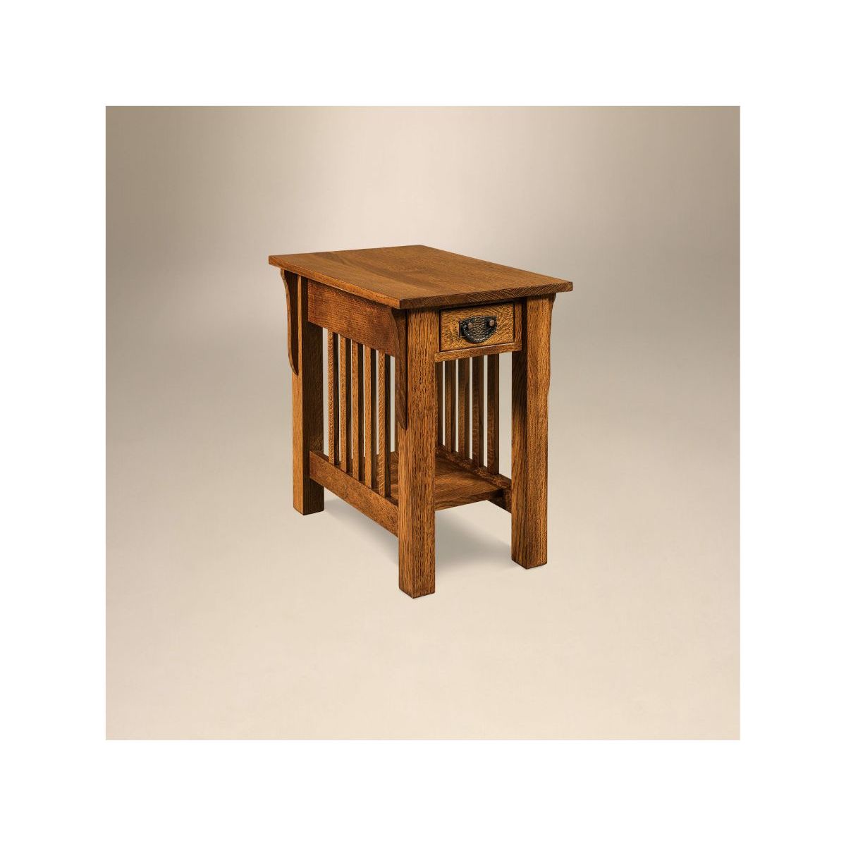 Bow Arm Mission End Table