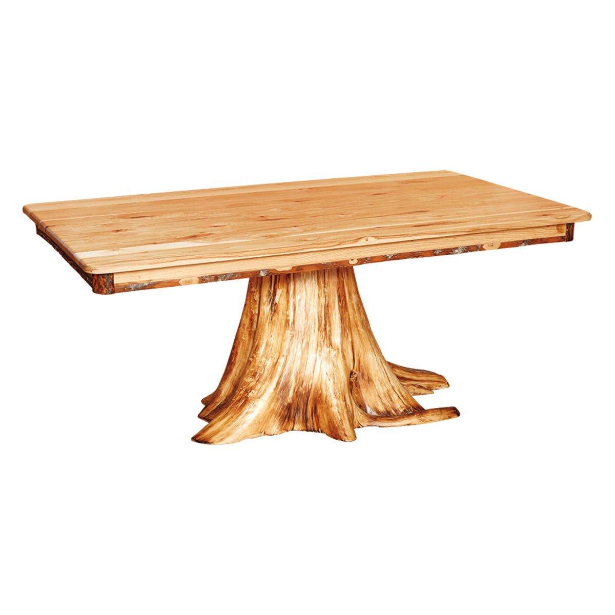 Stump Table Solid Top