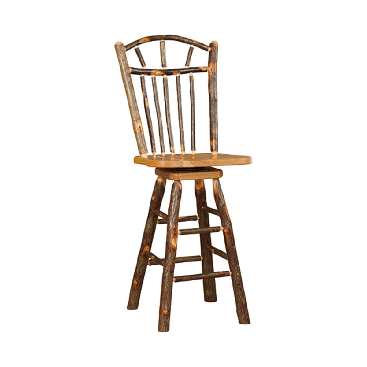 Wagon Wheel Barstool