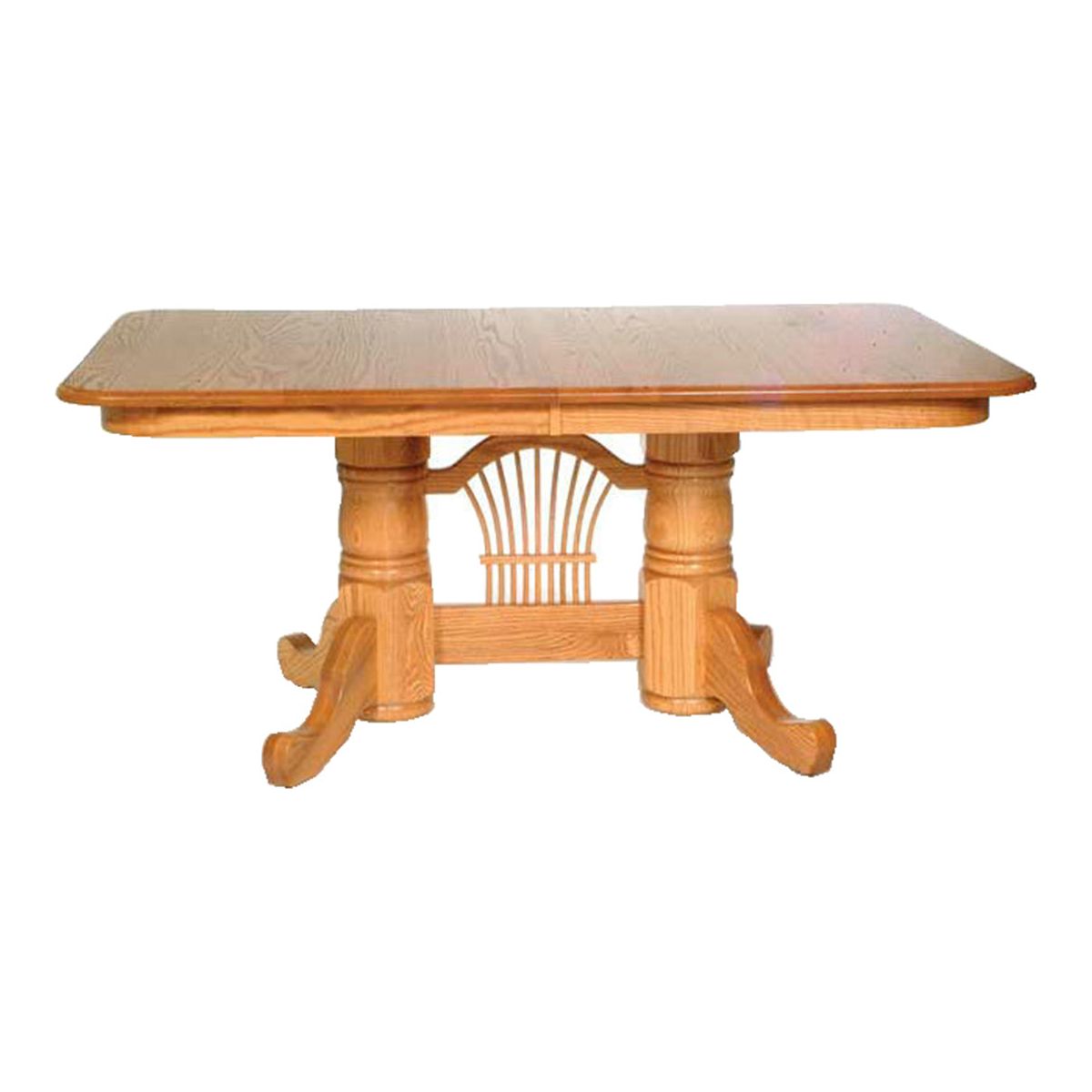 Double Pedestal Table