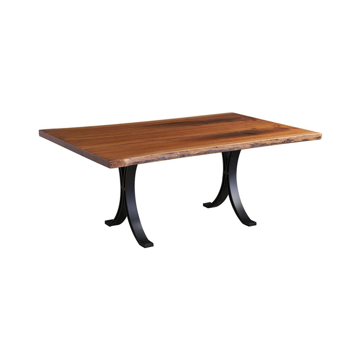Walnut Bookmatch Dining Table