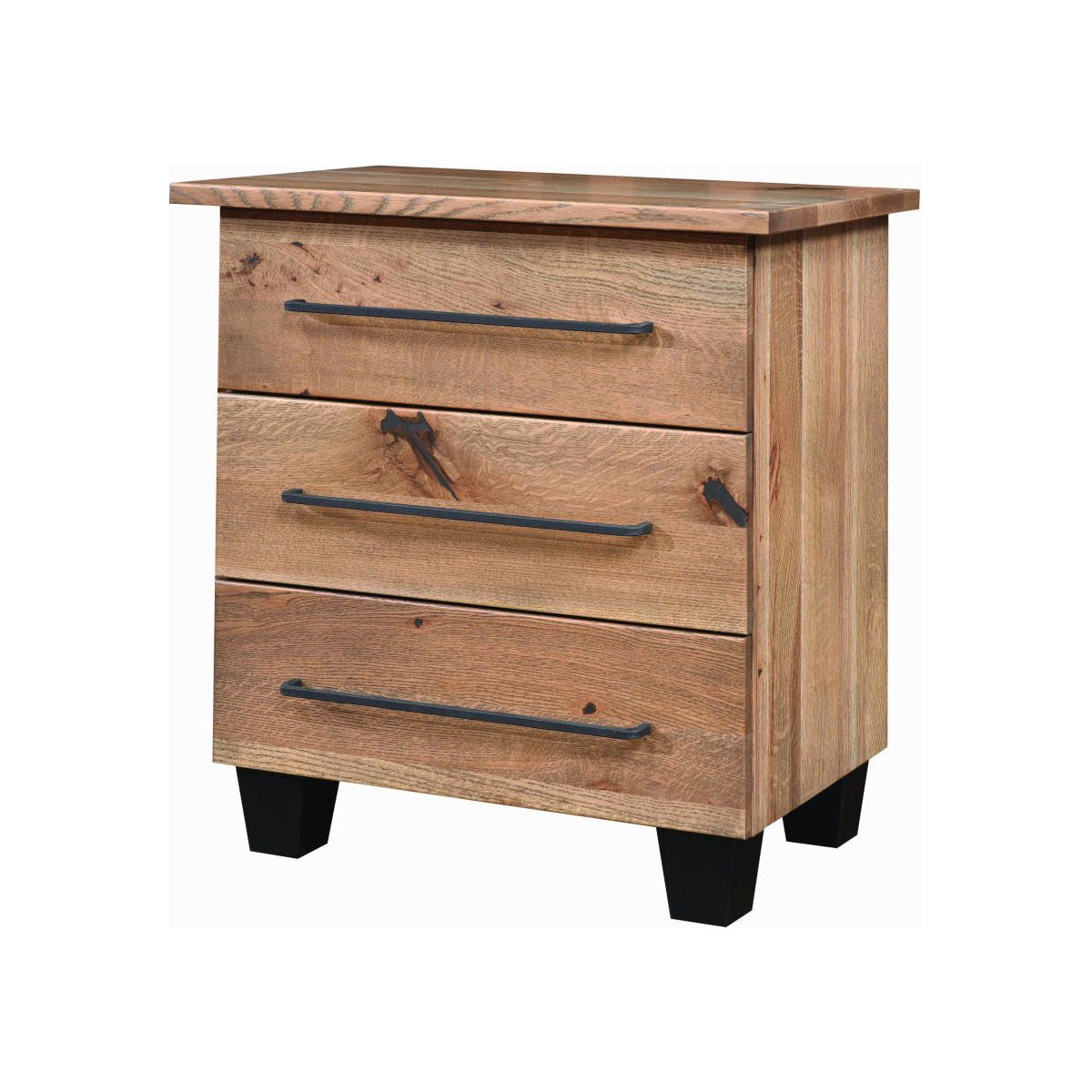 Grand Sequoia 3-Drawer Nightstand
