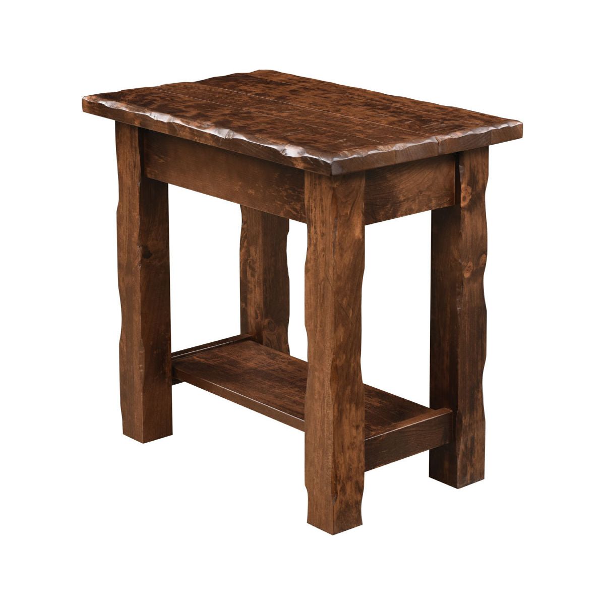 Hand Hewn Chair Side Table
