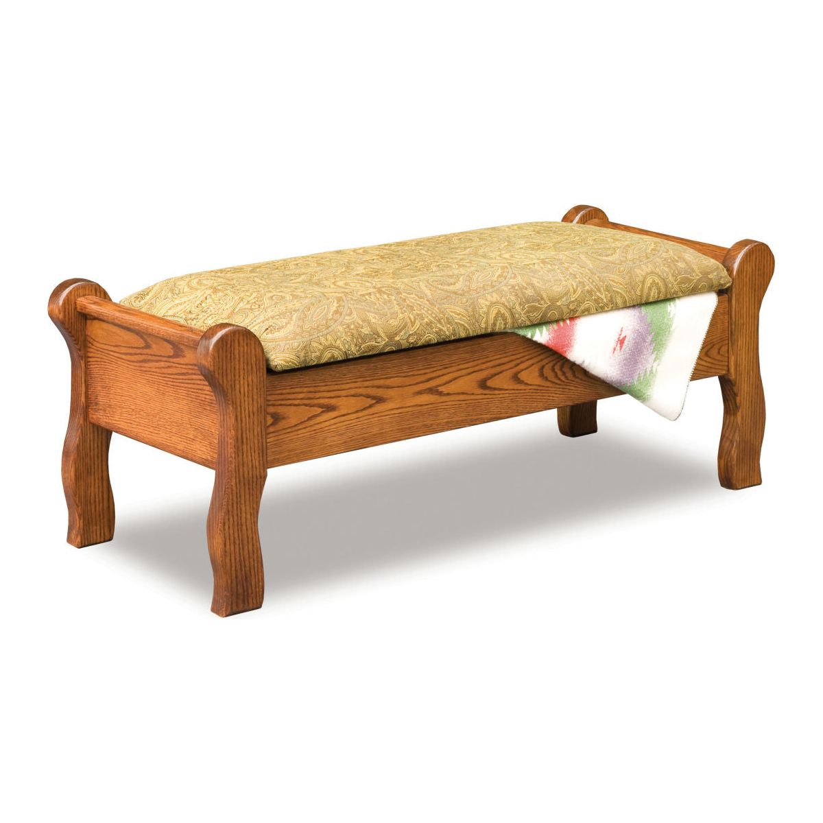 Sleigh Bed Seat