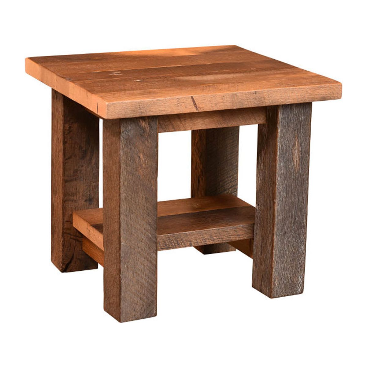 Almanzo End Table with Shelf