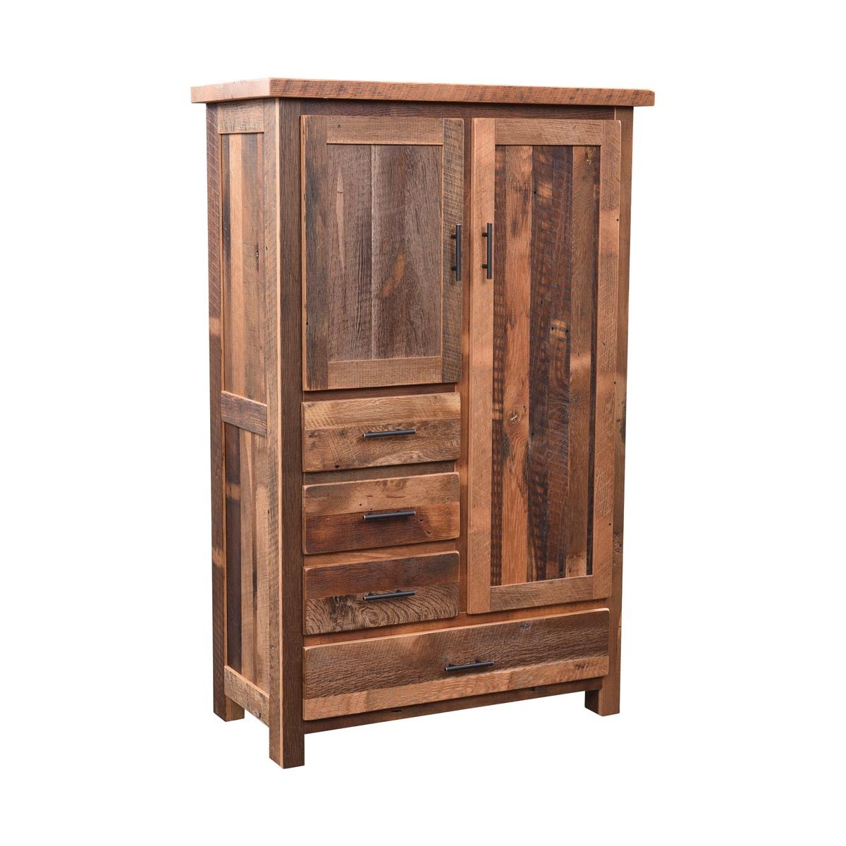 Farmhouse 4 Drawer Armoire