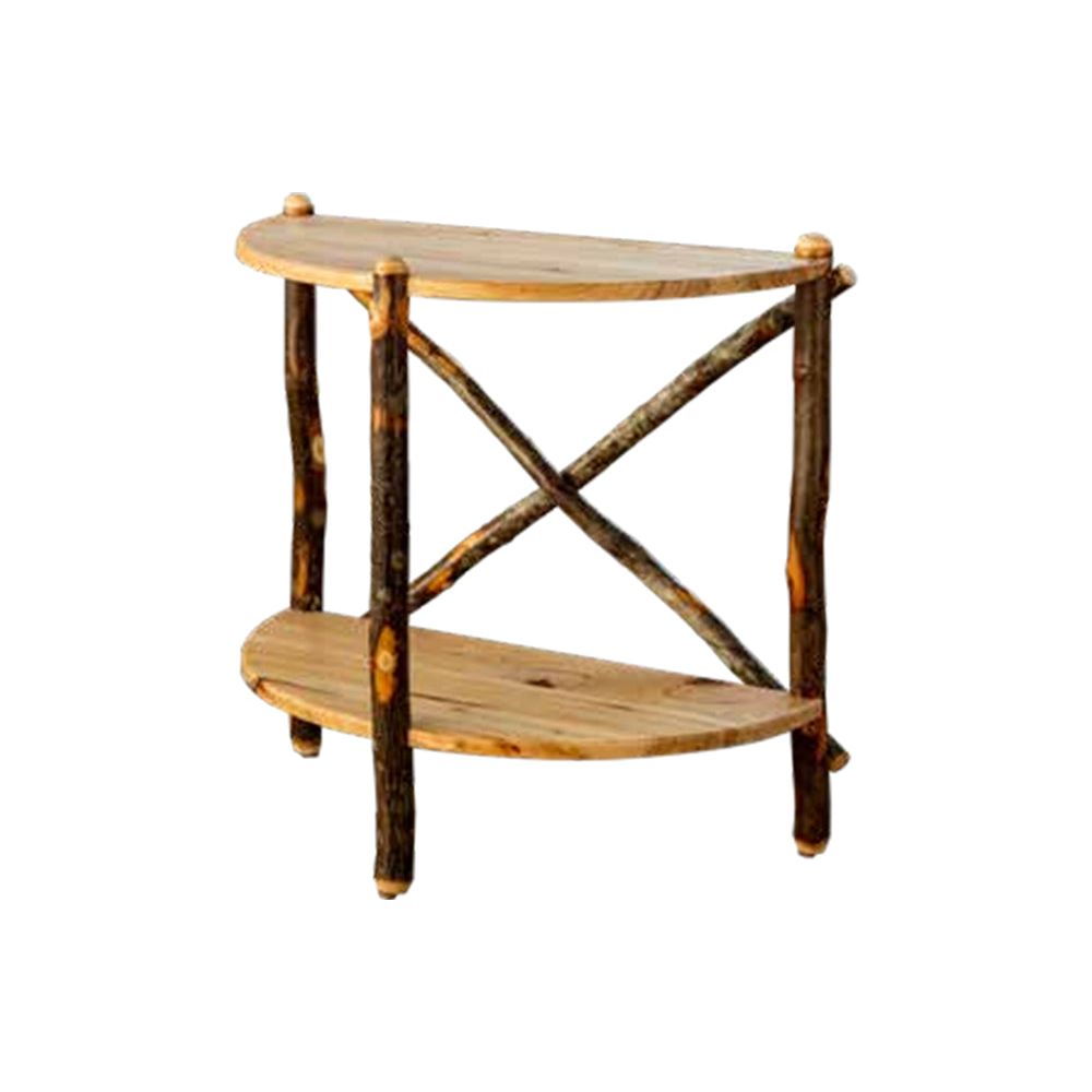 Half Round End Table