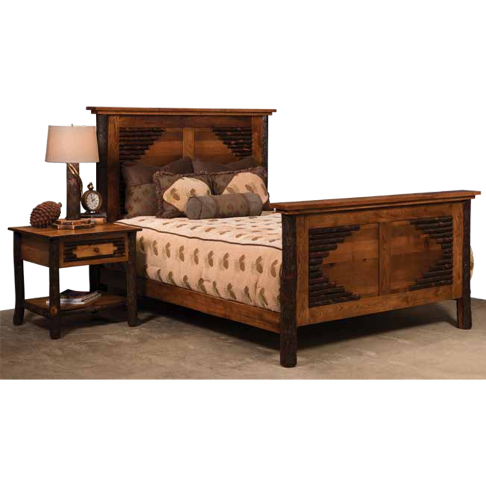 Wildwood Panel Bed Complete