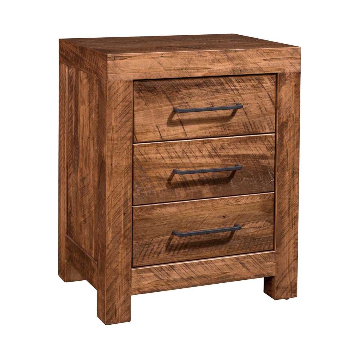 Norwalk 3 Drawer Nightstand