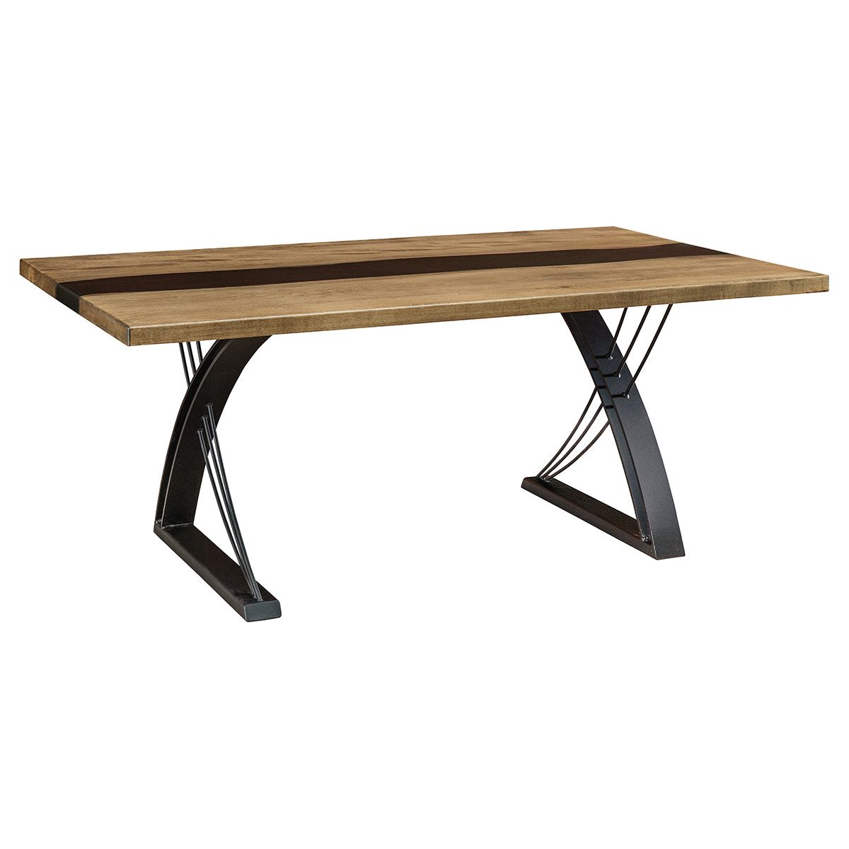 Century Edge Dining Epoxy Table