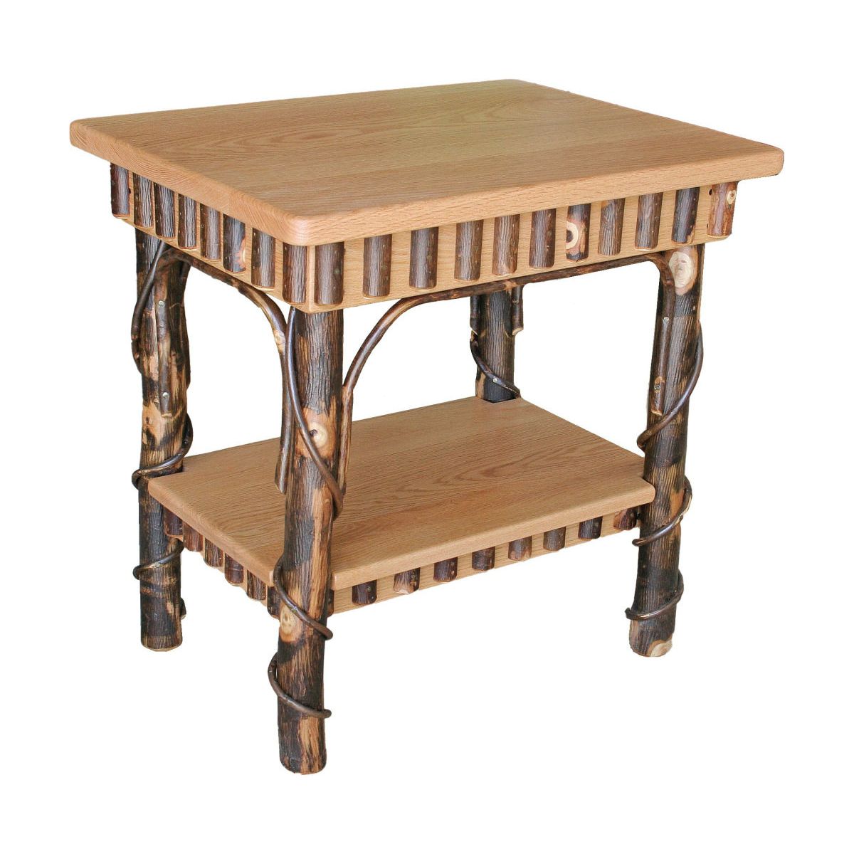 Hickory Two-Tier End Table ET450