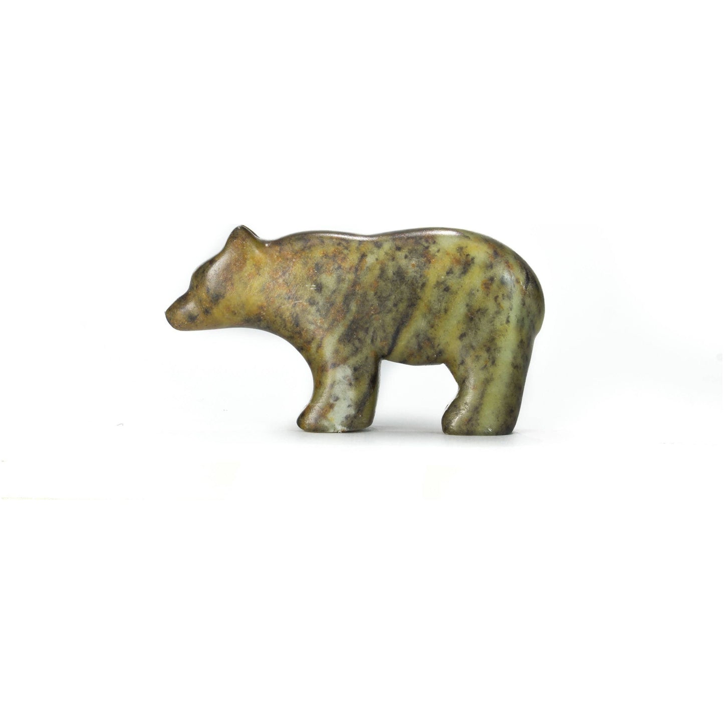 Bear Soapstone Carving and Whittling—DIY Arts and Craft Kit.