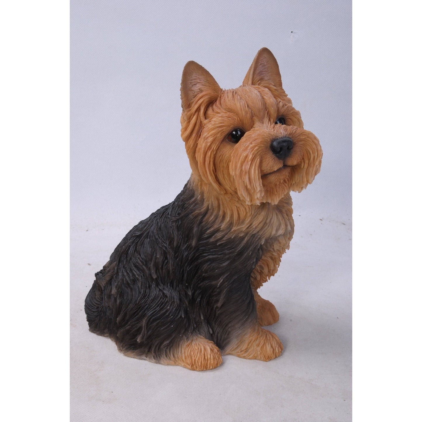 Sitting Yorkshire Terrier Statue