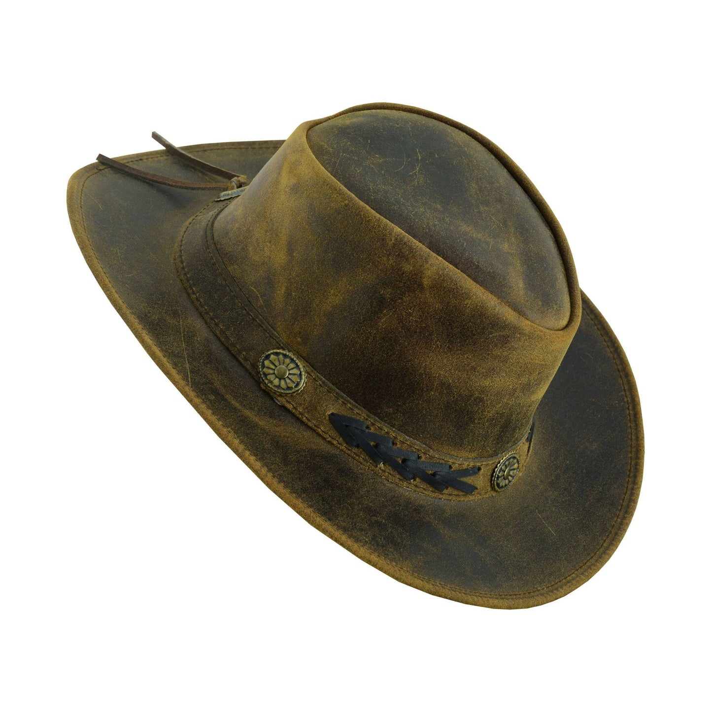 Sahara Leather Hats Western Style for Men and Women shapeabl
