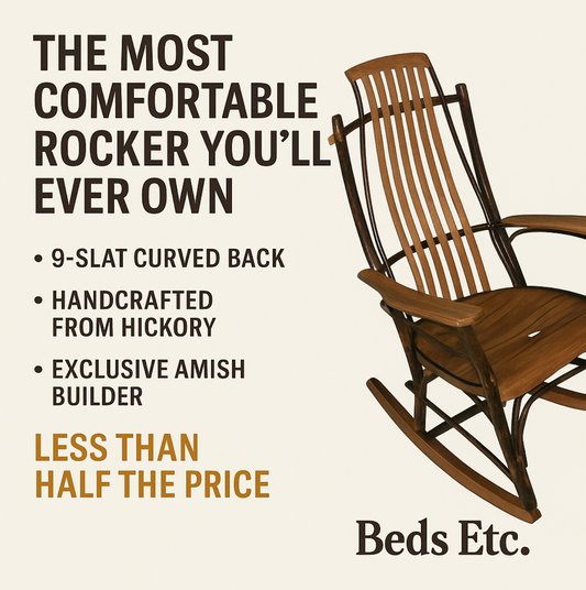 Why Our Amish Hickory Rocking Chairs Are the Most Comfortable and Affordable Rockers You'll Ever Own
