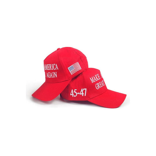Red Make America Great Again Baseball Cap MOQ 3pcs ZK1728