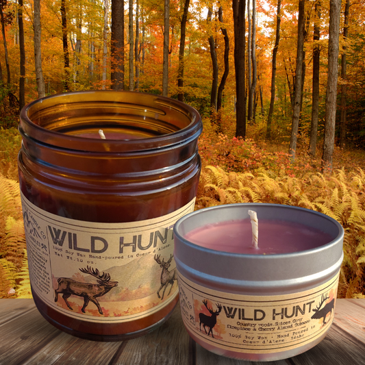 Wild Hunt - USA MADE - Autumn Soy Wax Candles