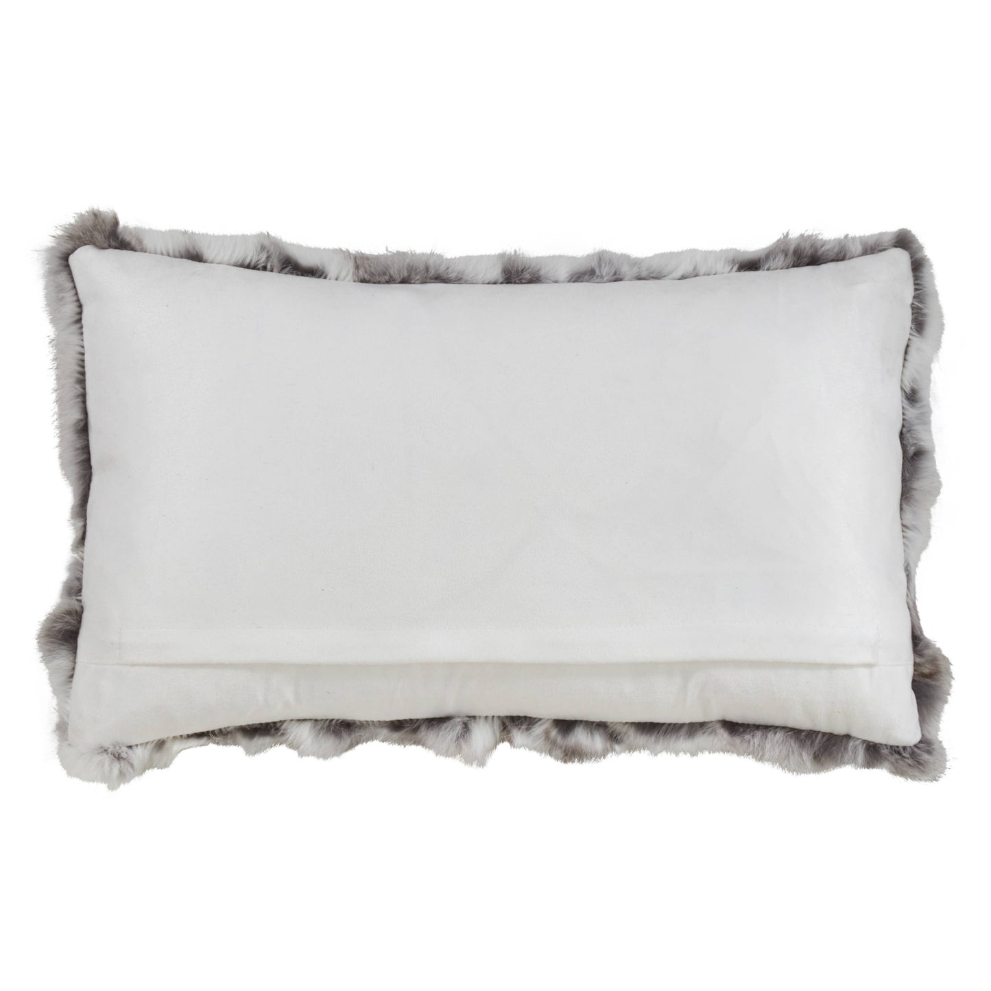 Rabbit Fur Pillow - Poly Filled
