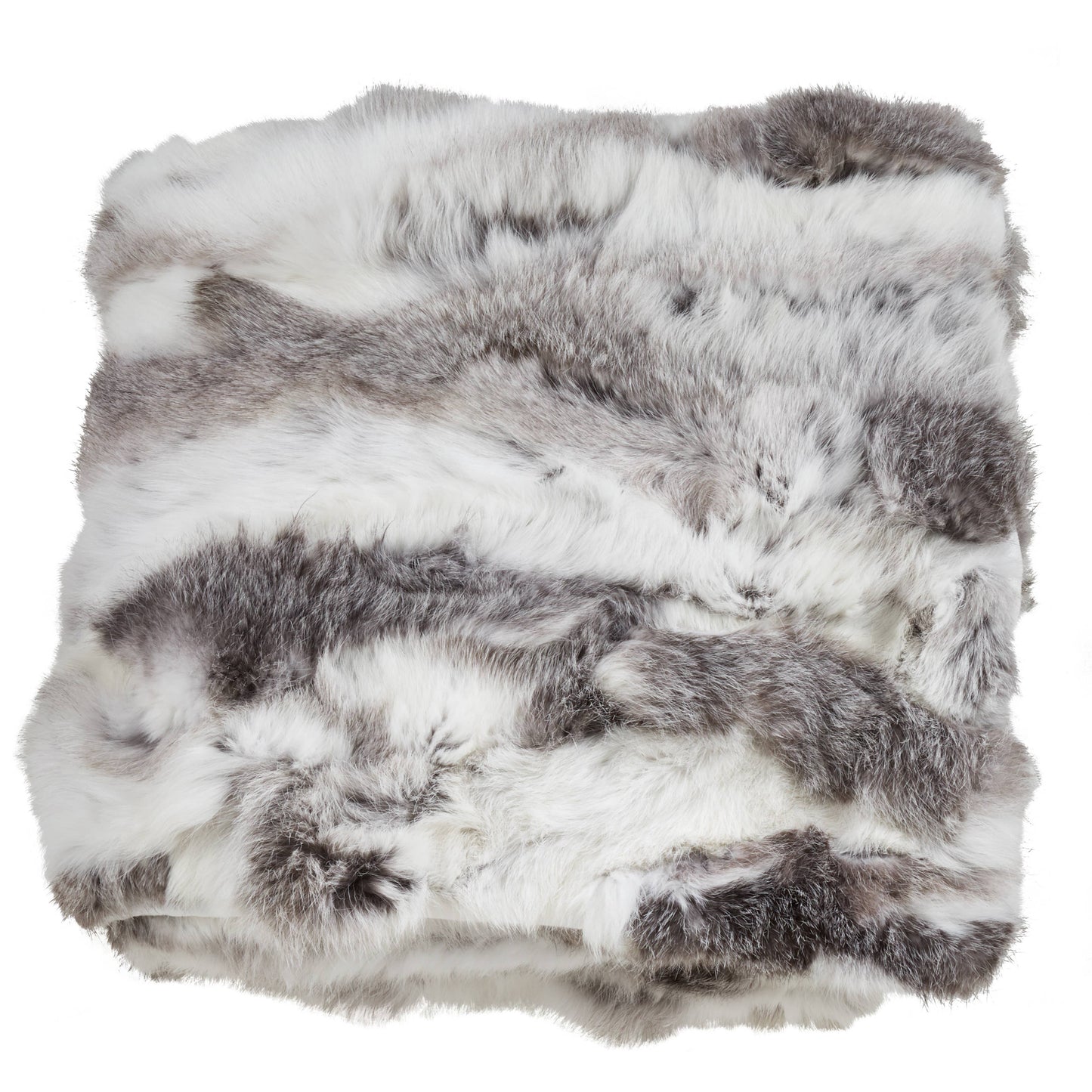 Rabbit Fur Throw