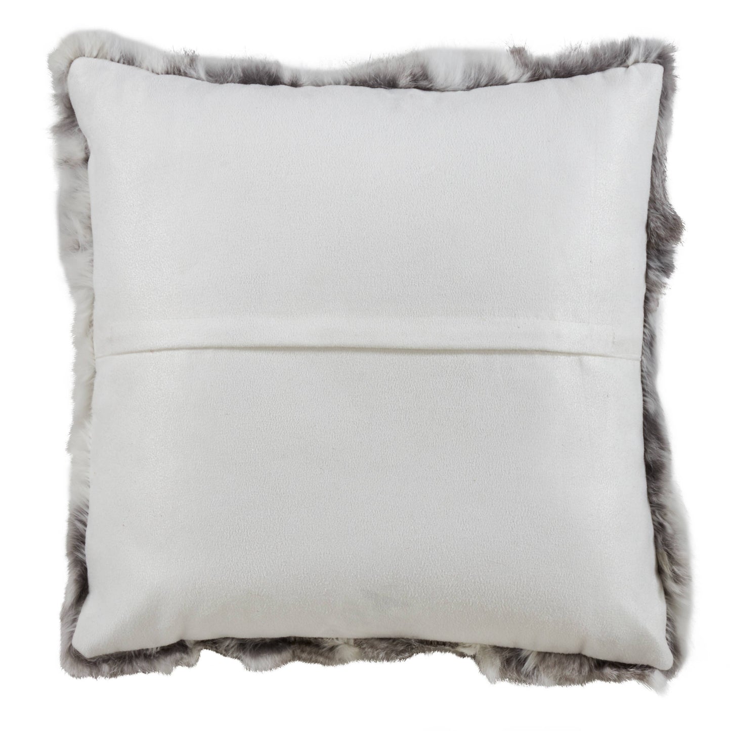 Rabbit Fur Pillow - Poly Filled