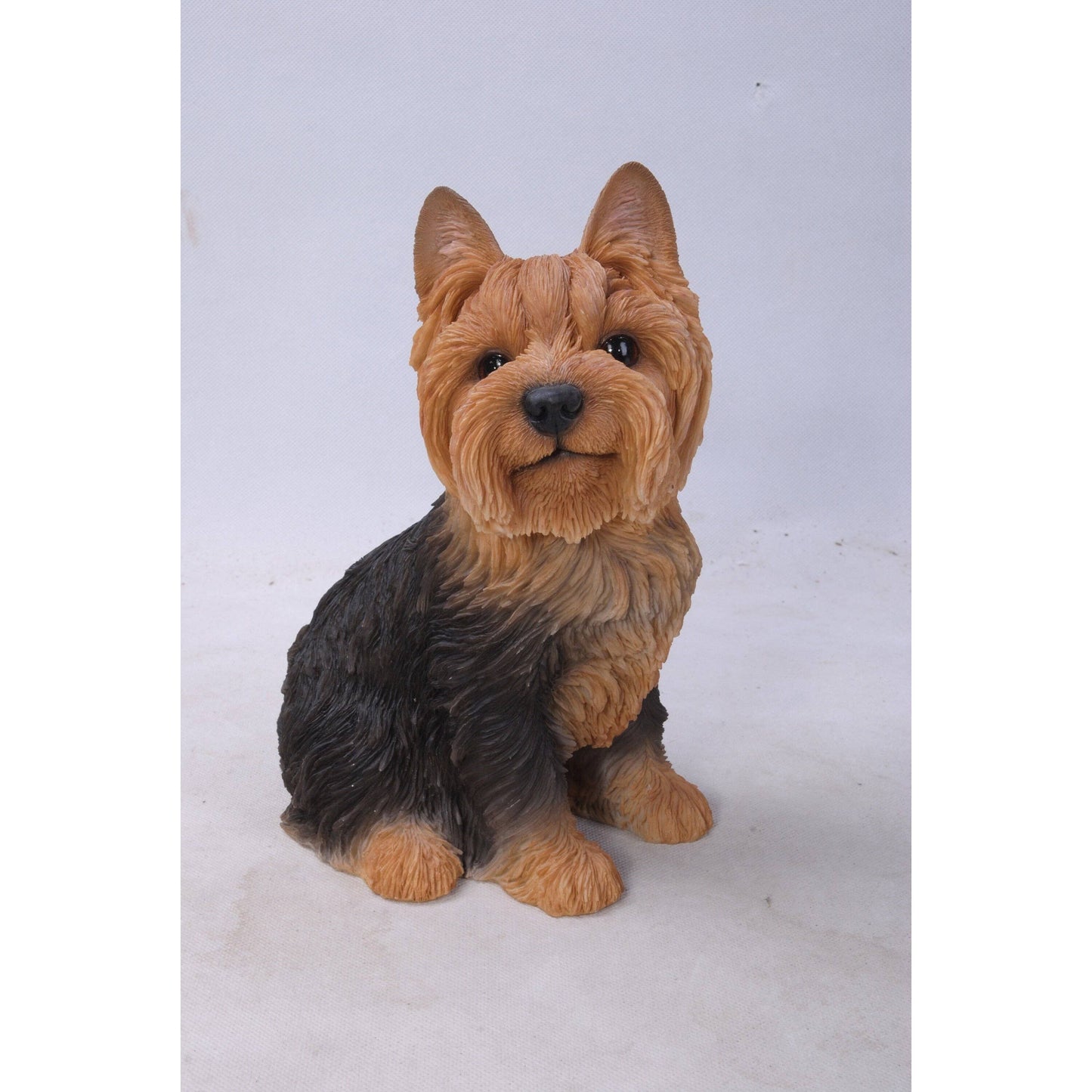 Sitting Yorkshire Terrier Statue