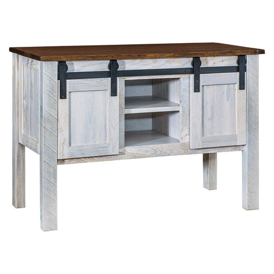 Reclaimed Buffet with Open Shelves