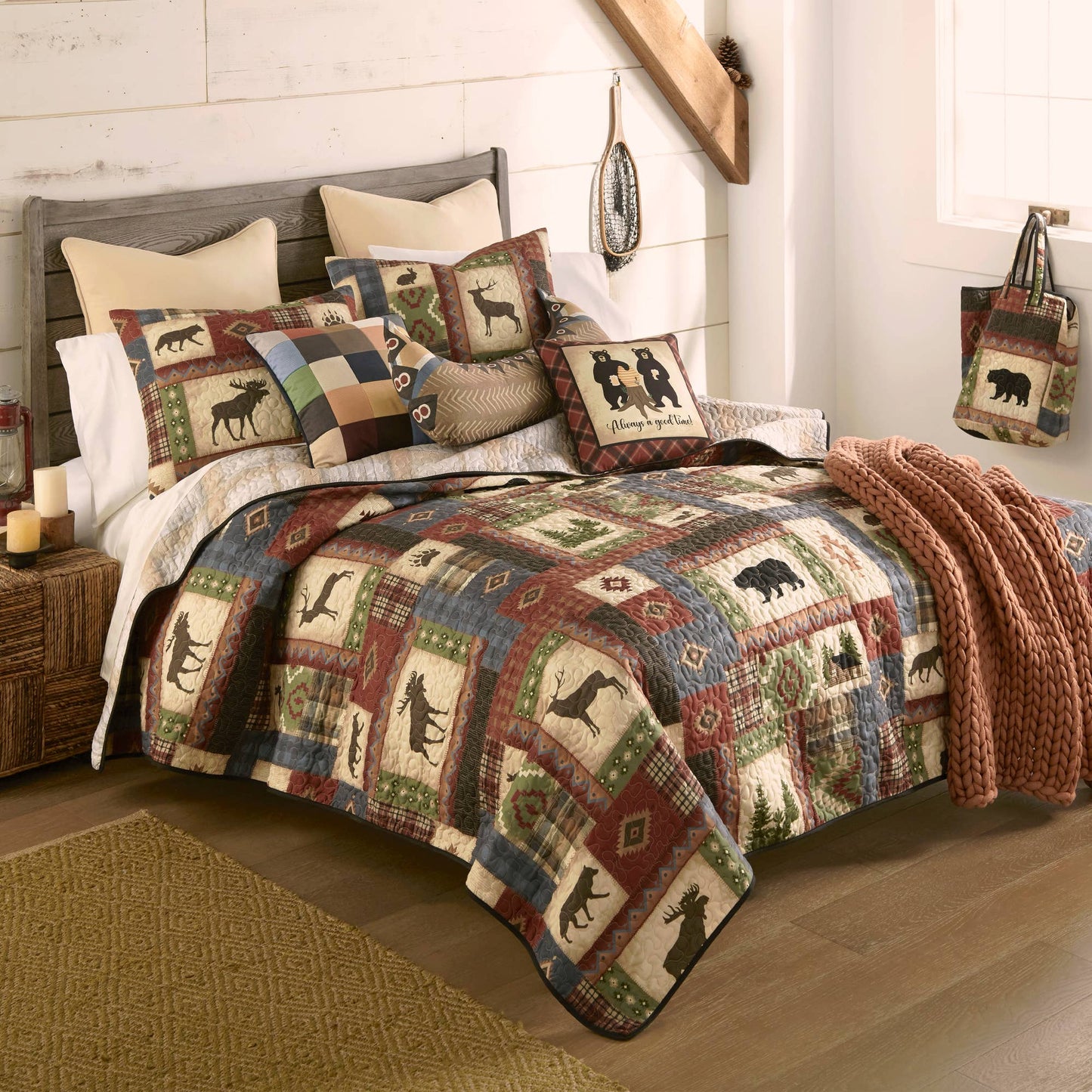 Donna Sharp Forest Grove 3PC Lightweight Quilt Set