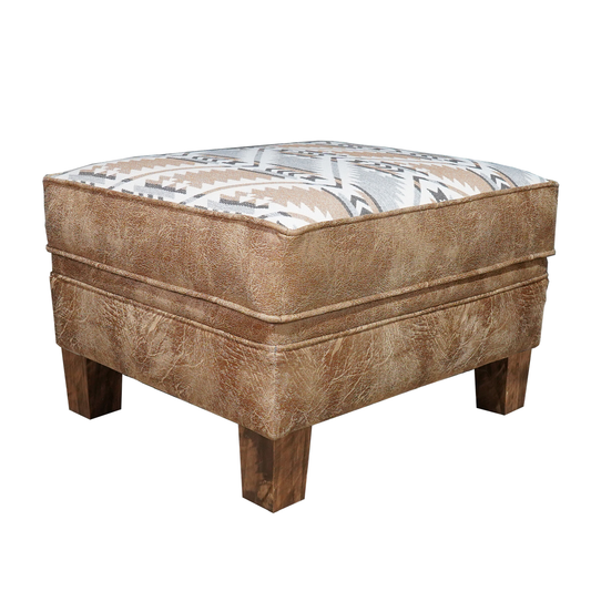 West Bend Ottoman with RC Legs (No Storage)