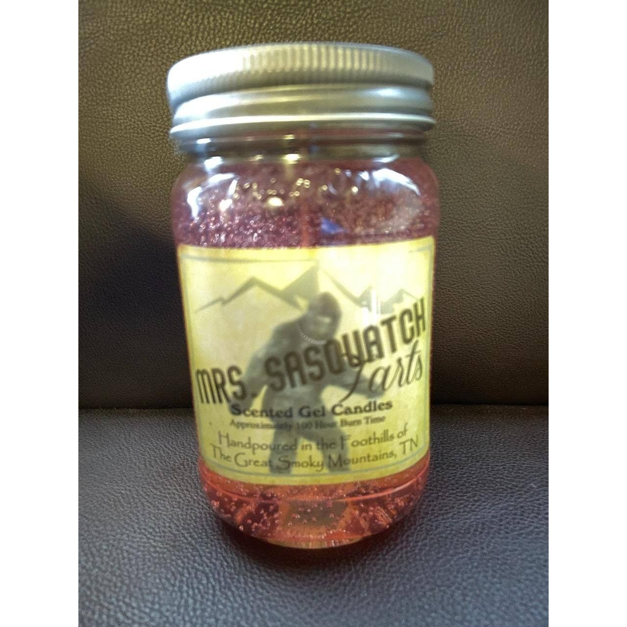Sasquatch gel candle 100 hour burn time