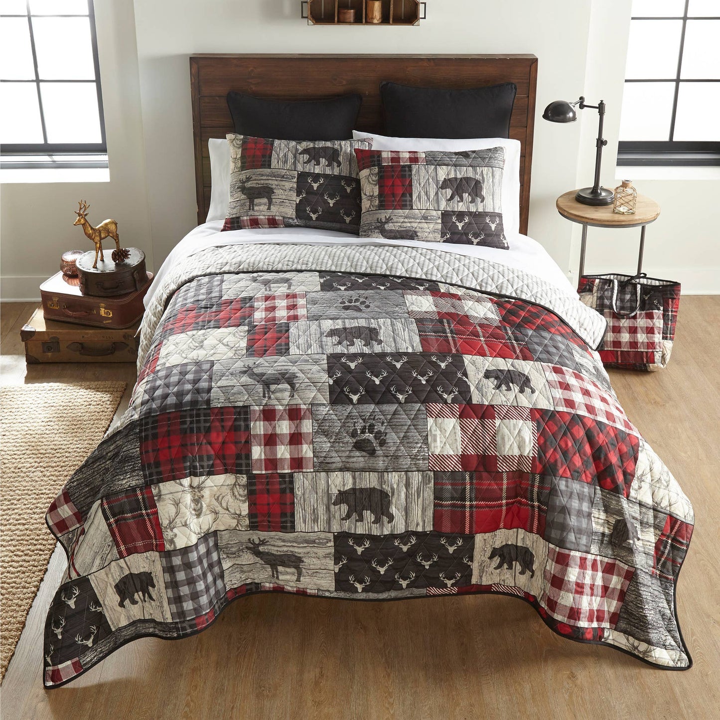 Your Lifestyle by Donna Sharp Timber 3PC Quilt Set