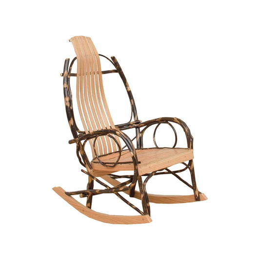 Twig Arm Hickory Rocker