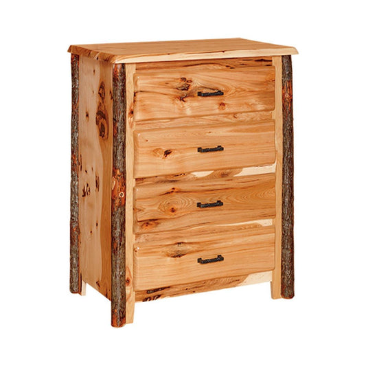 4 Drawer Chest Wavy Edge