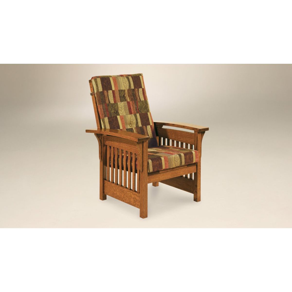Bow Arm Slat Chair