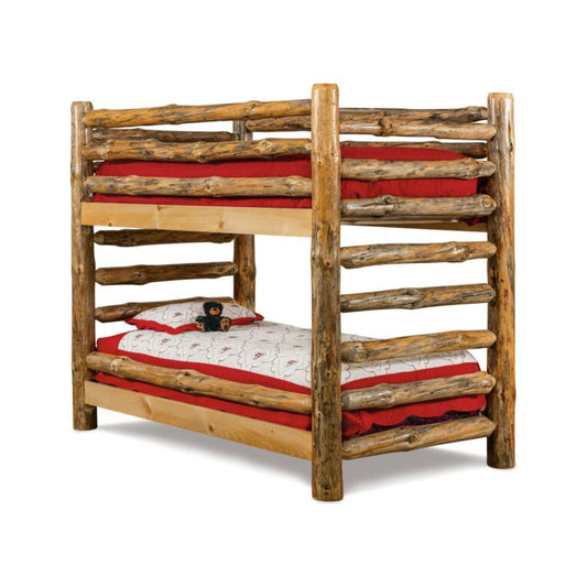 Rustic Pine Twin/Twin Bunk Bed
