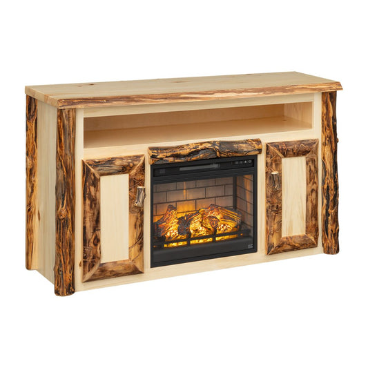 Colorado Aspen Fireplace TV Stand - 60"W