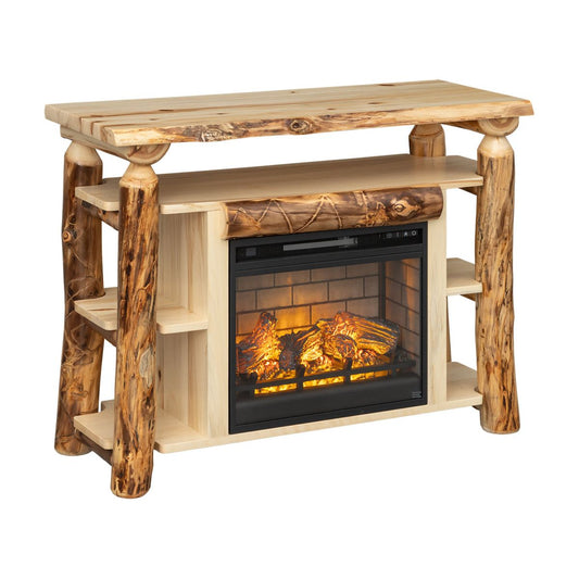 Colorado Aspen Fireplace TV Stand - 48"W