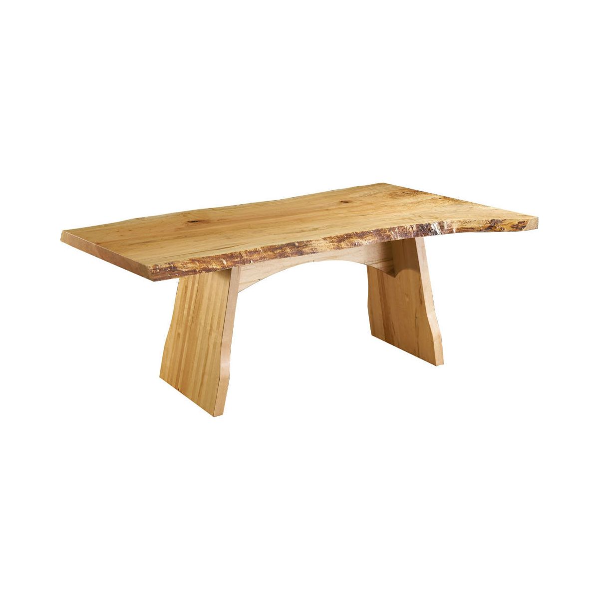 Wormy Maple Slab Table