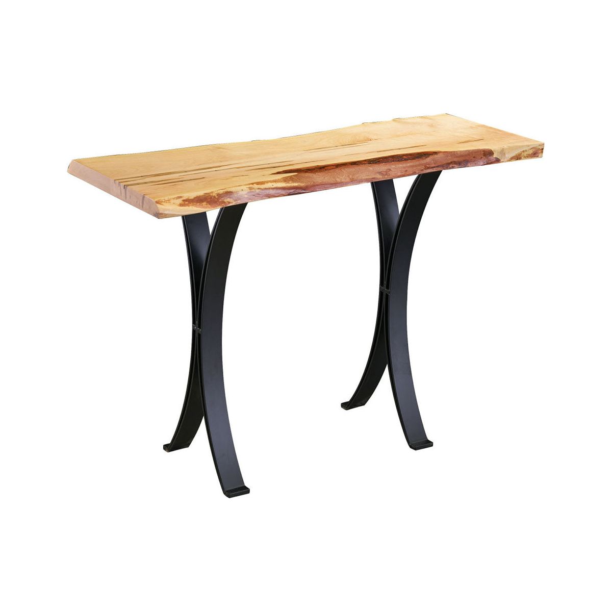 Wormy Maple Sofa Table
