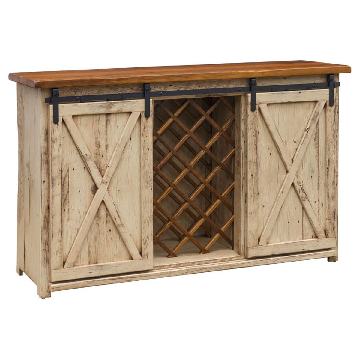 Barnwood Wine Buffet