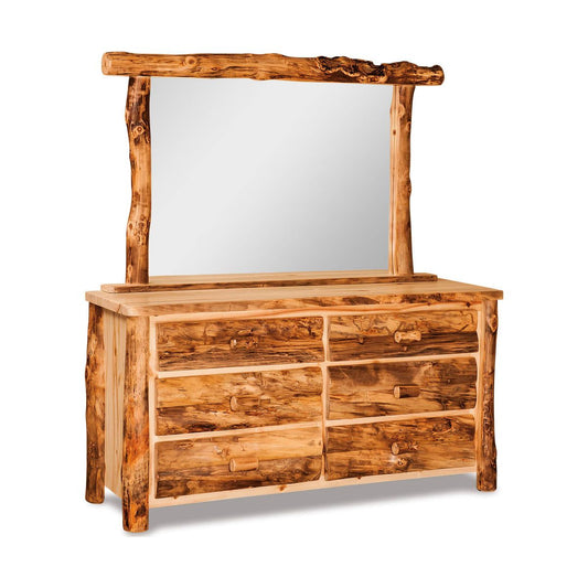 Aspen 6 Drawer Dresser with Mirror FS
