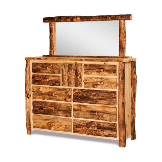 Aspen 10 Drawer 1 Door Dresser FS with Mirror