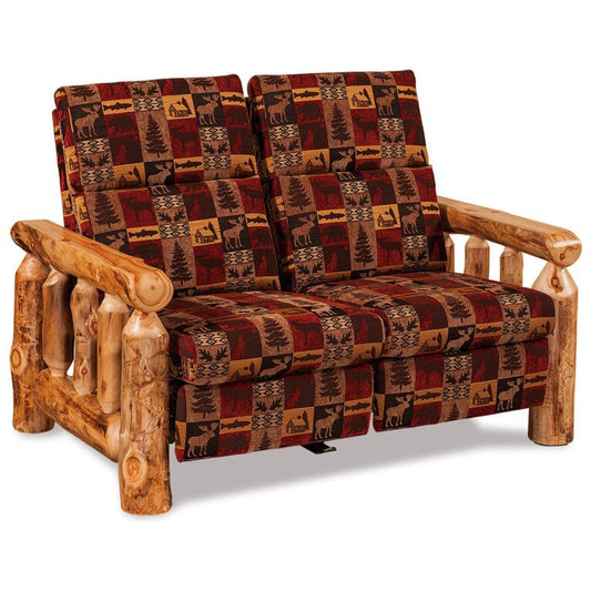 Aspen Recliner Loveseat Cabin Fabric (fabric choice available)