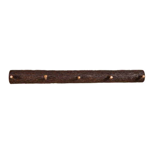 Hickory Split Log Coat Hanger - 48"W